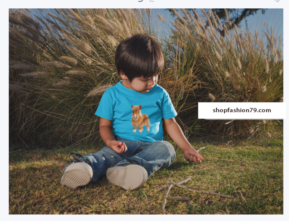 Kid's T-Shirt | Gildan 5000B (US) 175 horse 