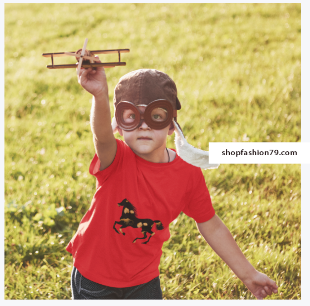 Kid's T-Shirt | Gildan 5000B (US) 177  horse