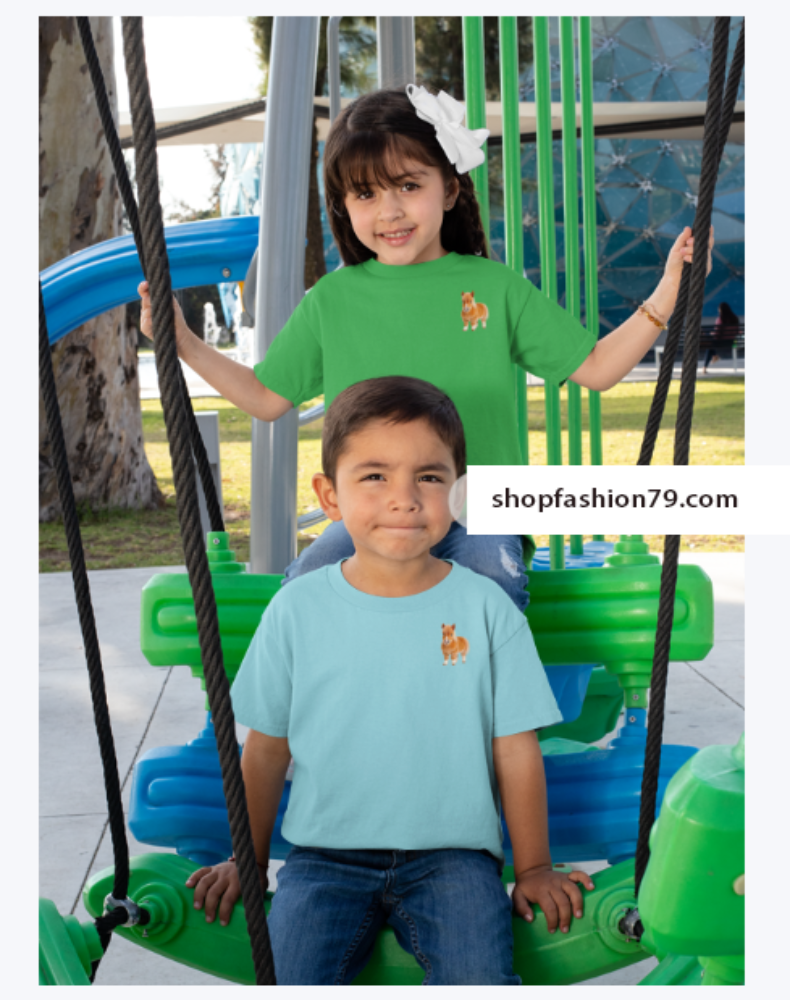 Kid's T-Shirt | Gildan 5000B (US) 176 horse