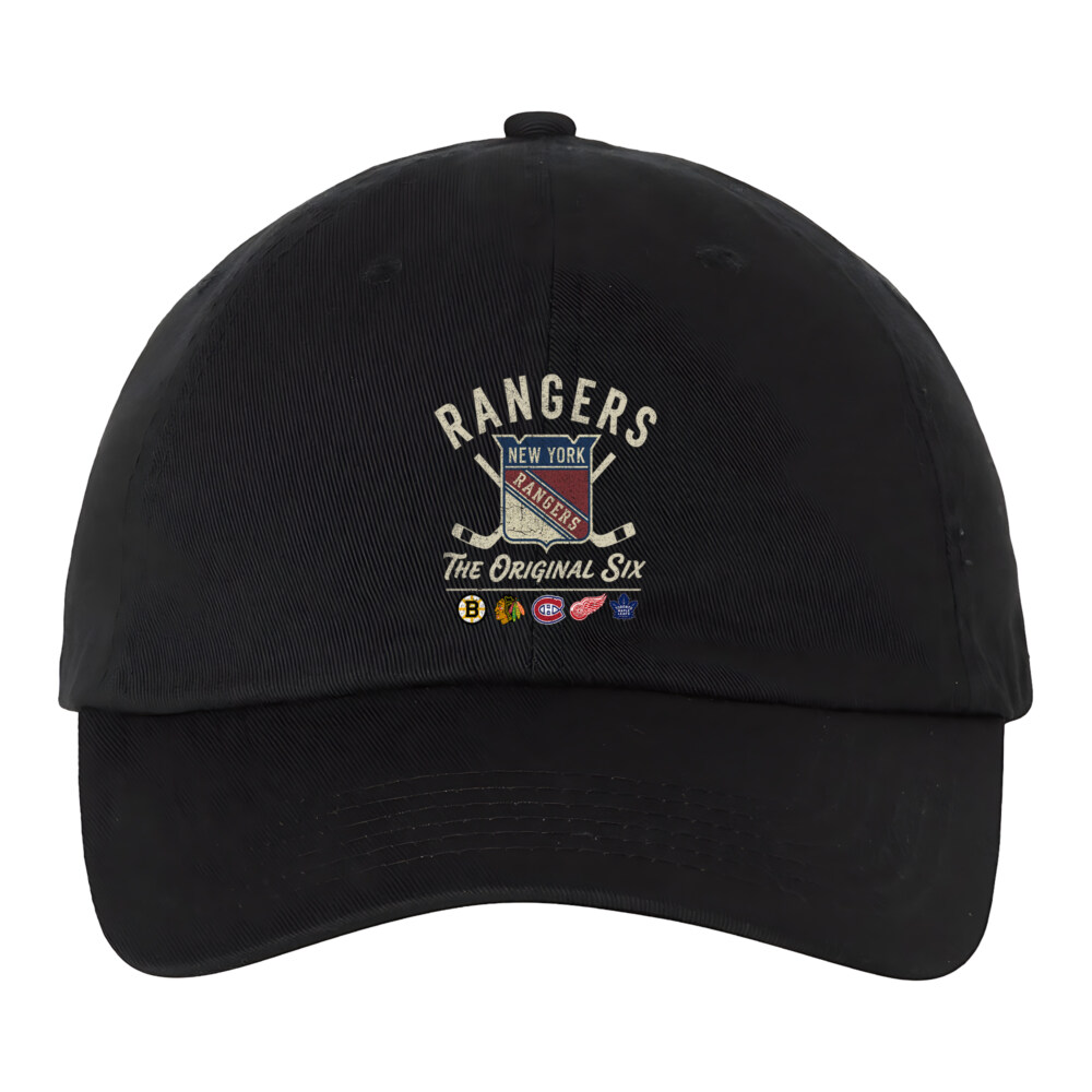 NEW YORK RANGERS - Bio-Washed Classic Dad Hat - The Original Six