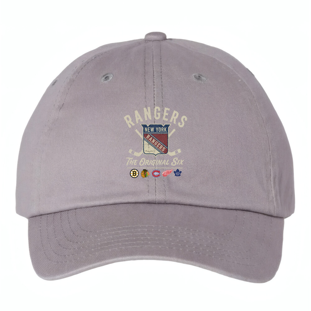 NEW YORK RANGERS - Bio-Washed Classic Dad Hat - The Original Six