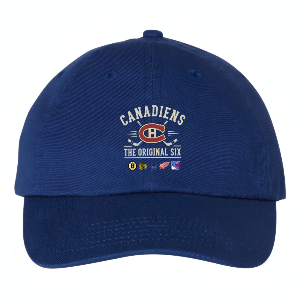 MONTREAL CANADIENS - Bio-Washed Classic Dad Hat - The Original Six