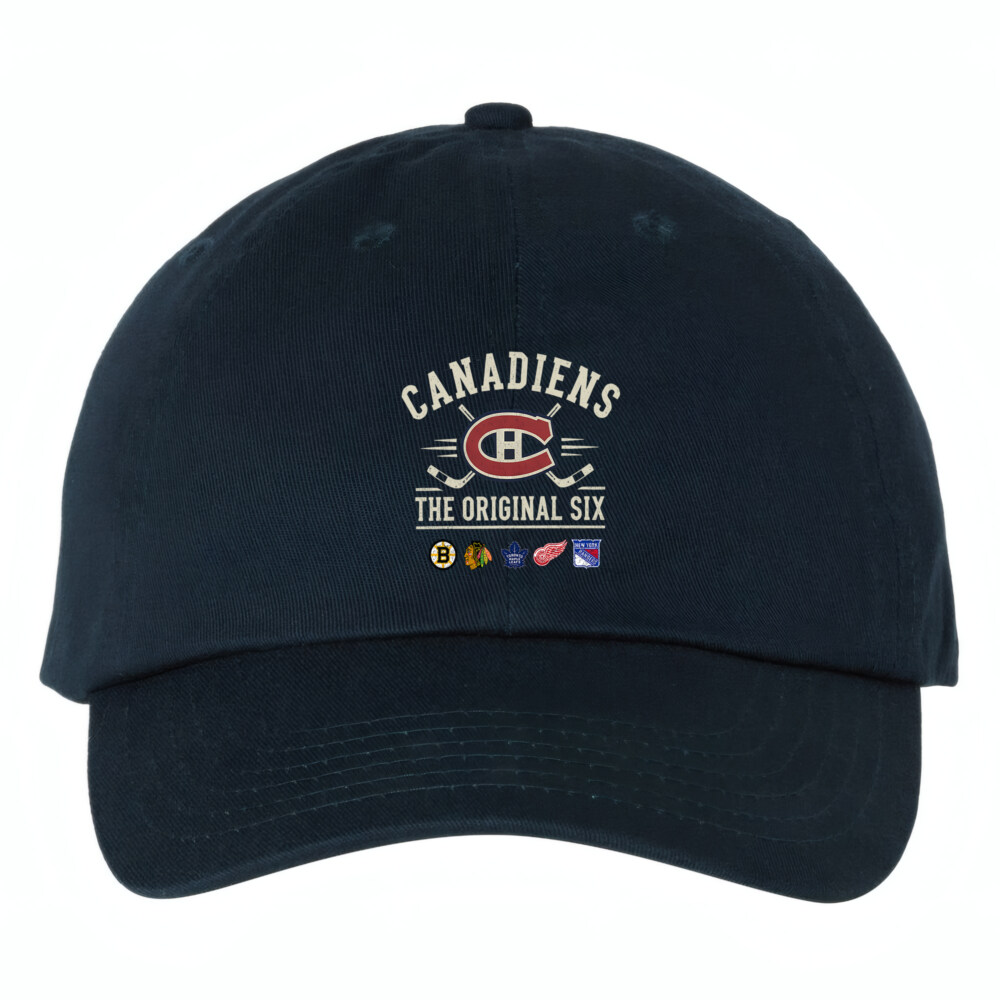 MONTREAL CANADIENS - Bio-Washed Classic Dad Hat - The Original Six