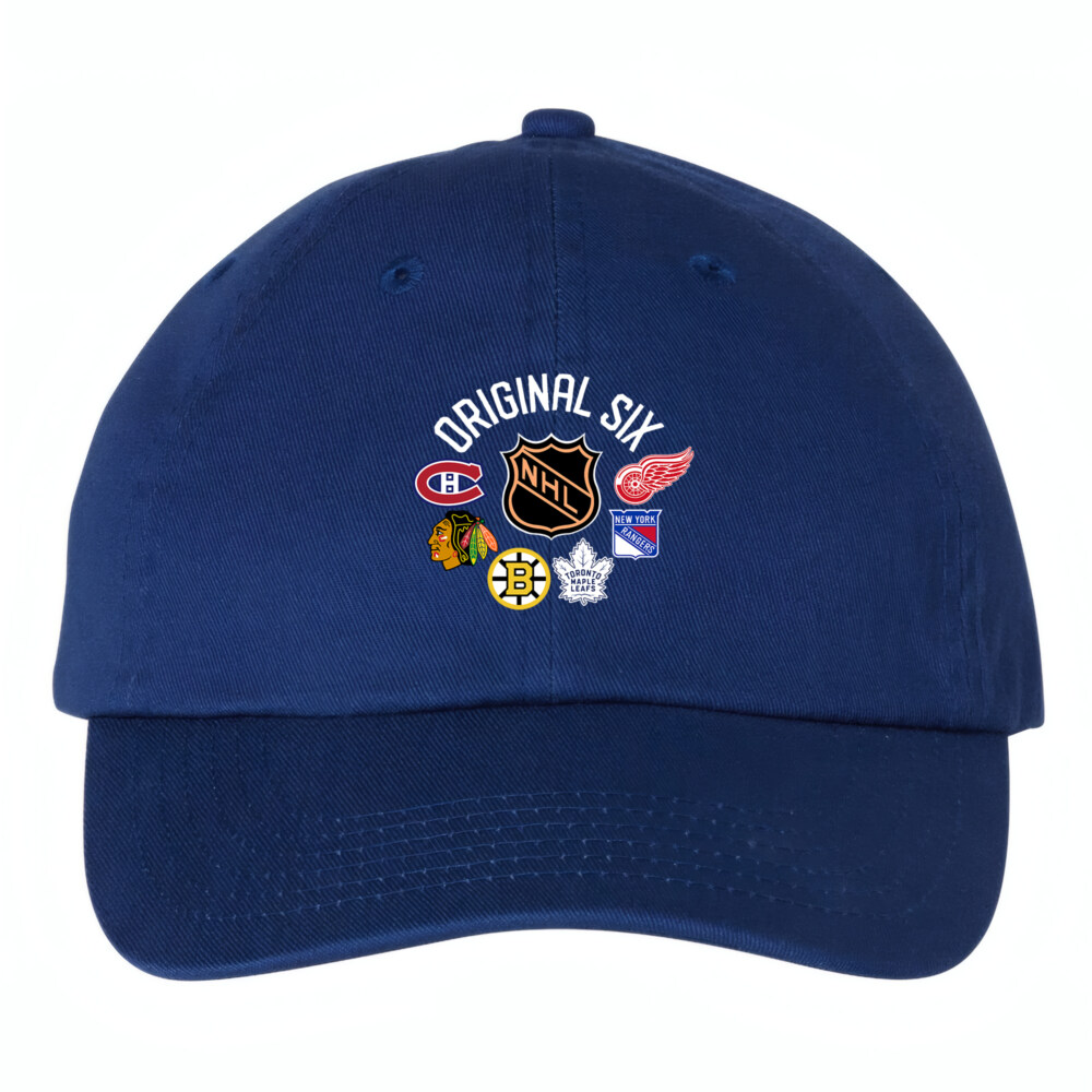 NHL The Original Six - Bio-Washed Classic Dad Hat