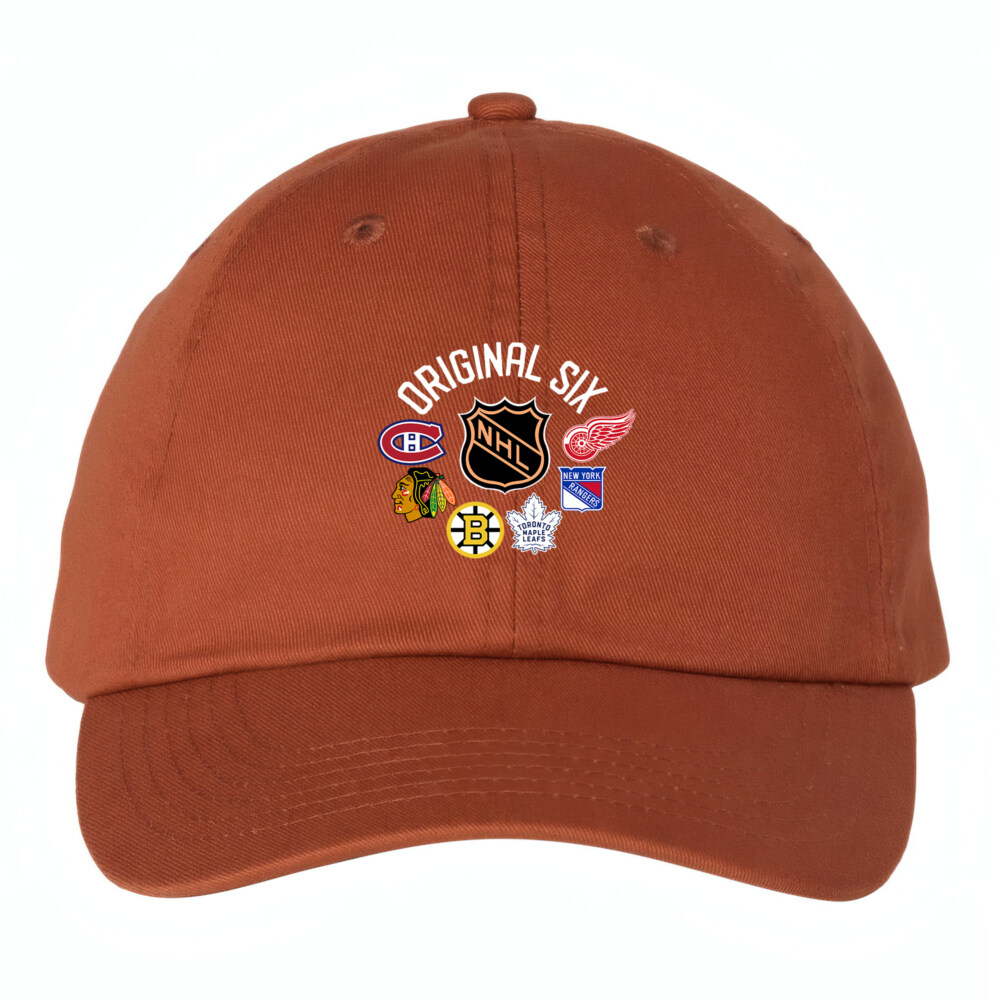 NHL The Original Six - Bio-Washed Classic Dad Hat