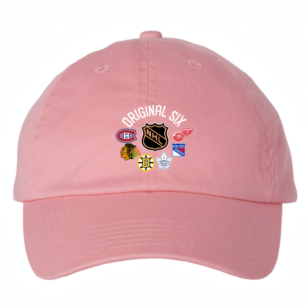 NHL The Original Six - Bio-Washed Classic Dad Hat
