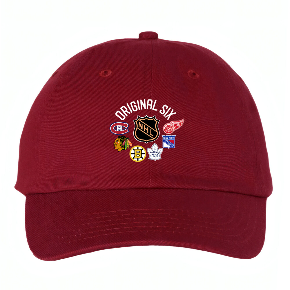 NHL The Original Six - Bio-Washed Classic Dad Hat