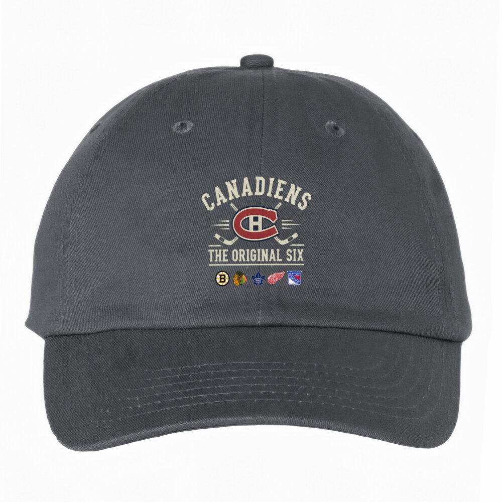 MONTREAL CANADIENS - Bio-Washed Classic Dad Hat - The Original Six
