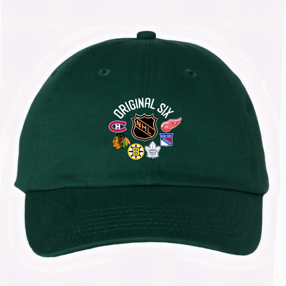 NHL The Original Six - Bio-Washed Classic Dad Hat