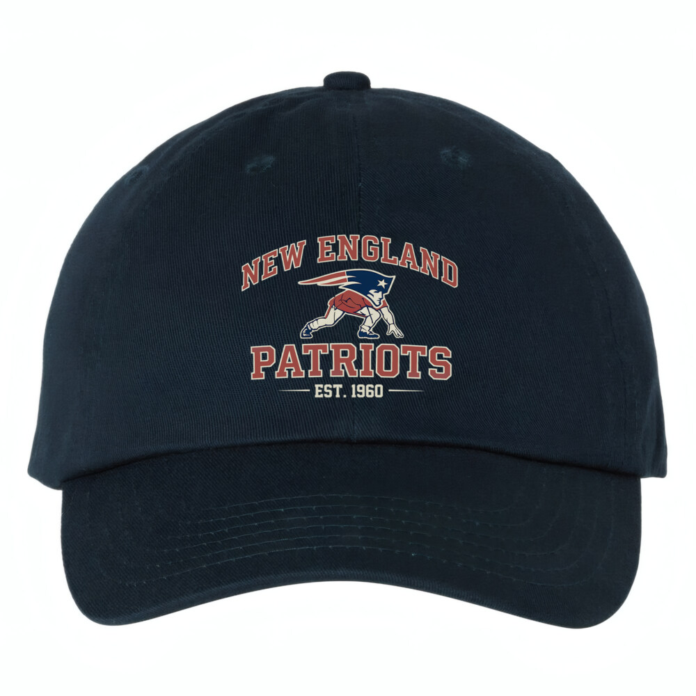 New England Patriots EST 1960- Bio-Washed Classic Dad Hat