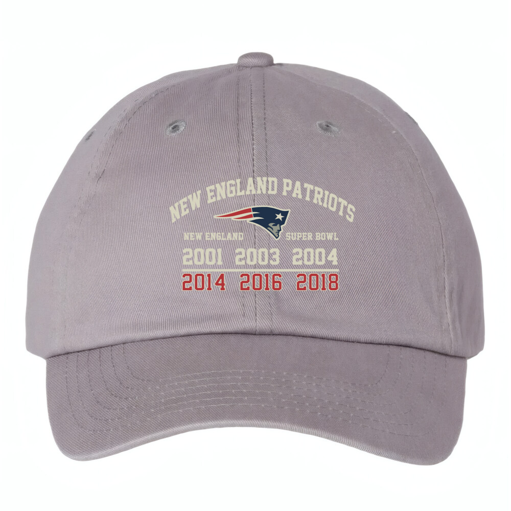 New England Patriots - Bio-Washed Classic Dad Hat - Super Bowl