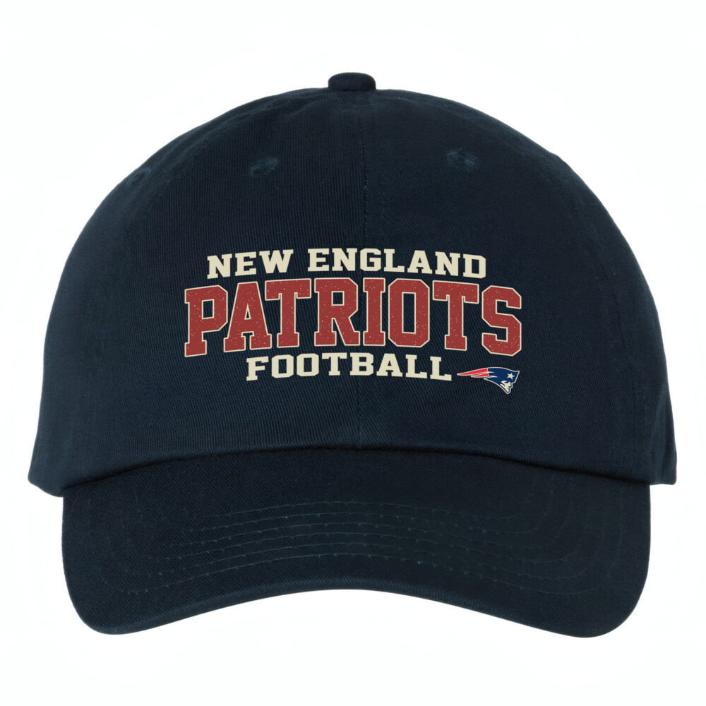 New England Patriots Football - Bio-Washed Classic Dad Hat