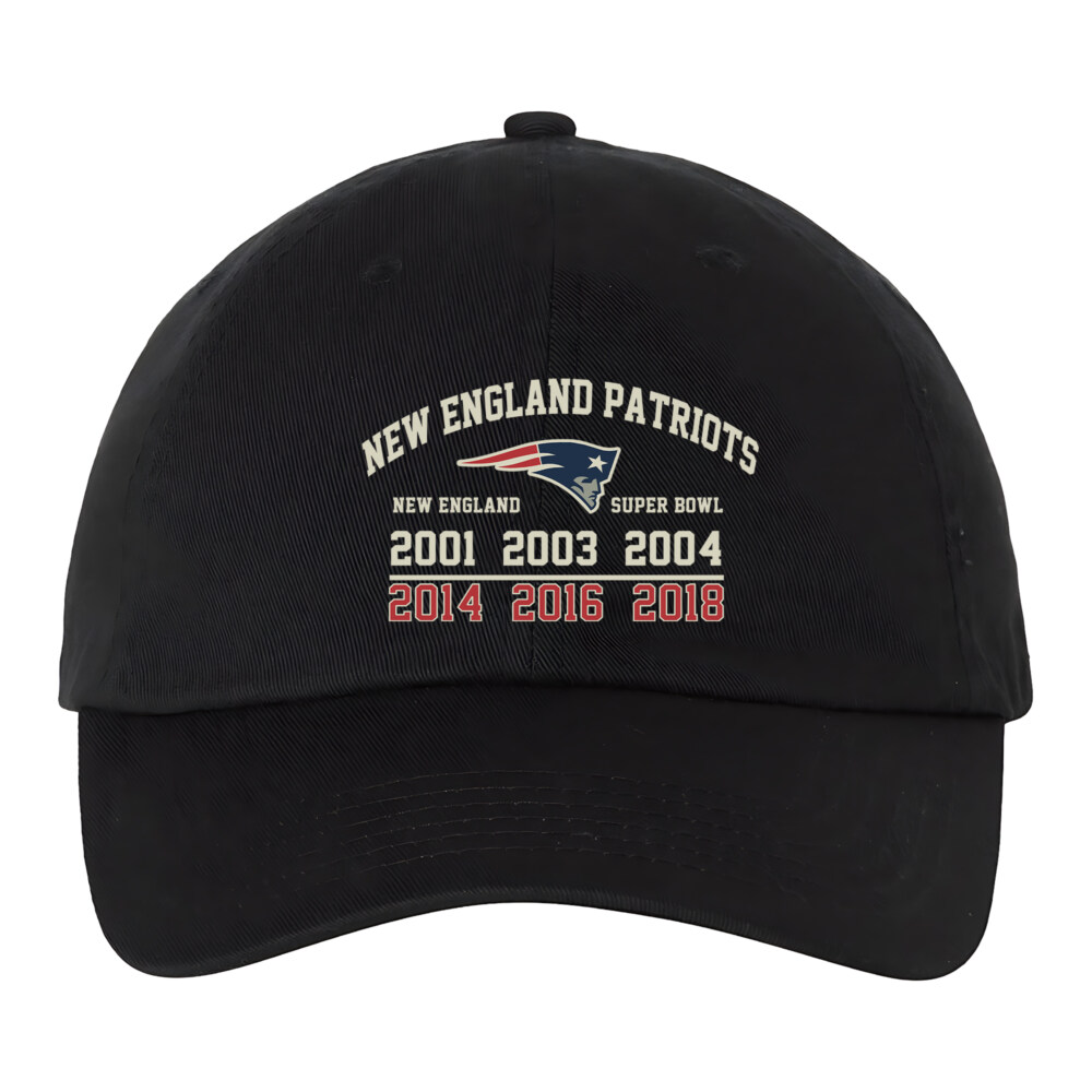New England Patriots - Bio-Washed Classic Dad Hat - Super Bowl