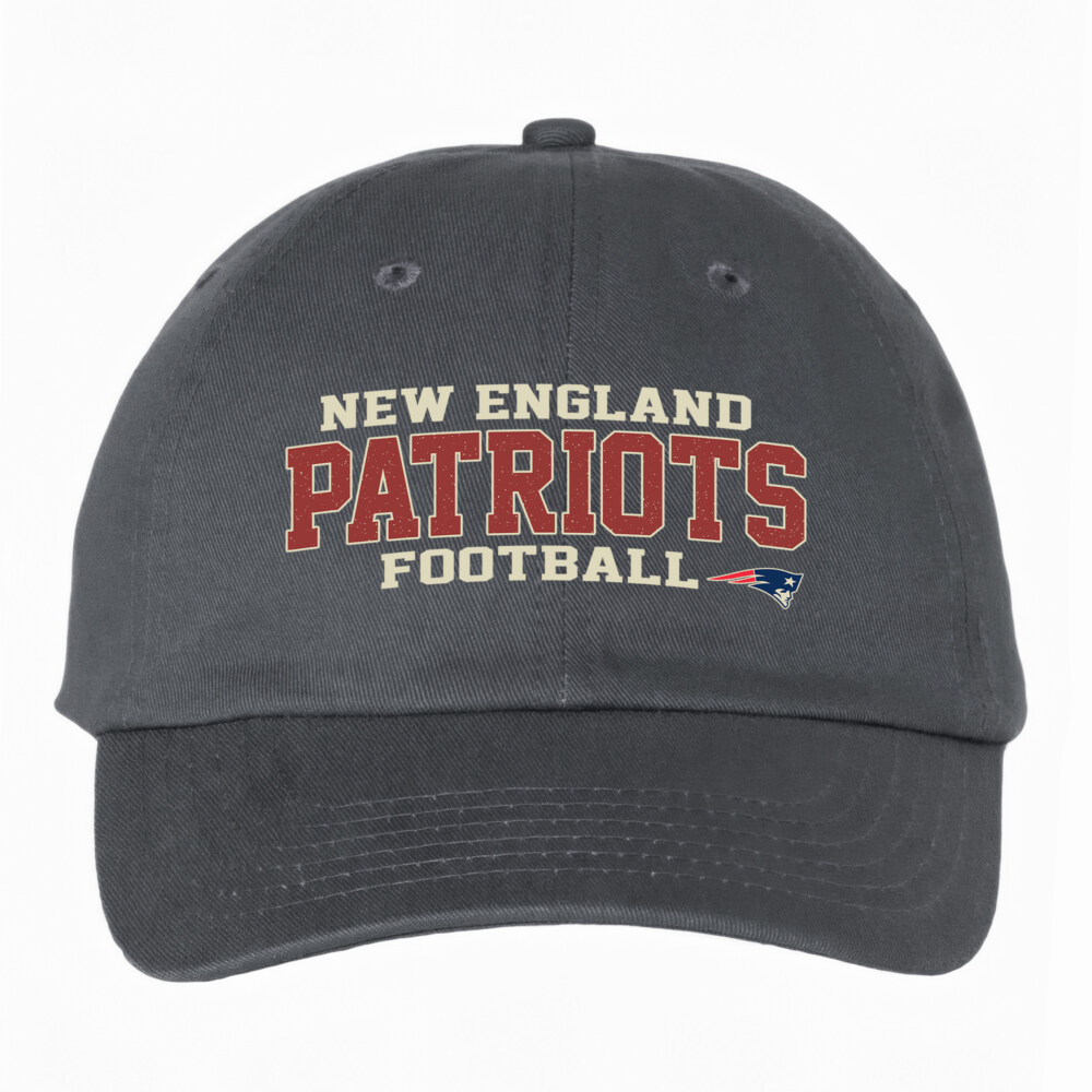 New England Patriots Football - Bio-Washed Classic Dad Hat