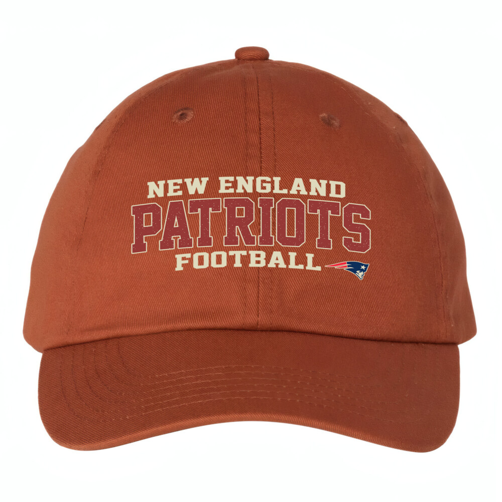 New England Patriots Football - Bio-Washed Classic Dad Hat