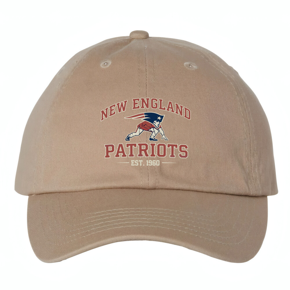 New England Patriots EST 1960- Bio-Washed Classic Dad Hat
