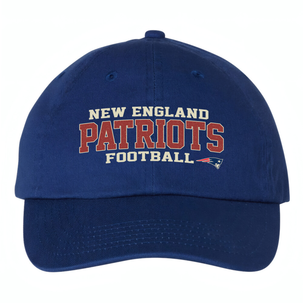 New England Patriots Football - Bio-Washed Classic Dad Hat