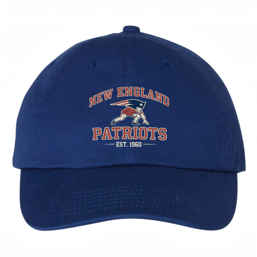 New England Patriots EST 1960- Bio-Washed Classic Dad Hat