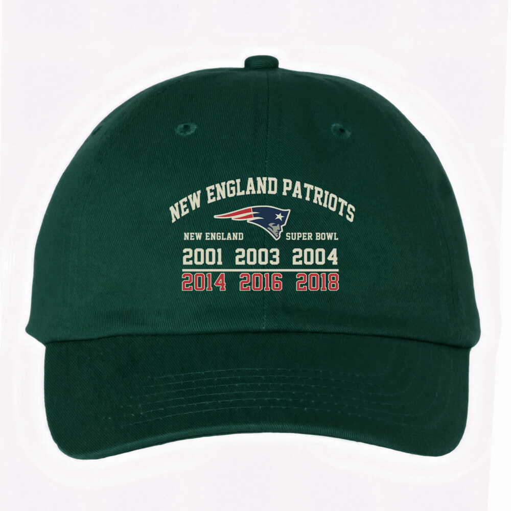 New England Patriots - Bio-Washed Classic Dad Hat - Super Bowl