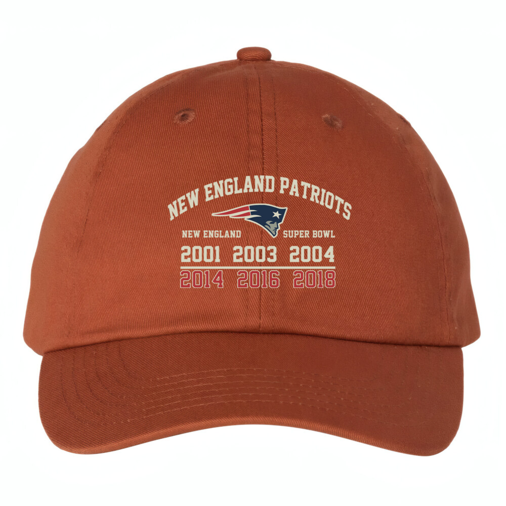 New England Patriots - Bio-Washed Classic Dad Hat - Super Bowl