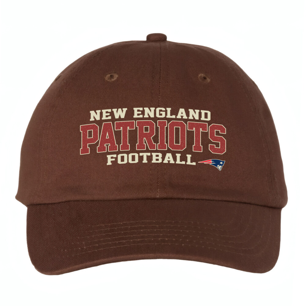 New England Patriots Football - Bio-Washed Classic Dad Hat