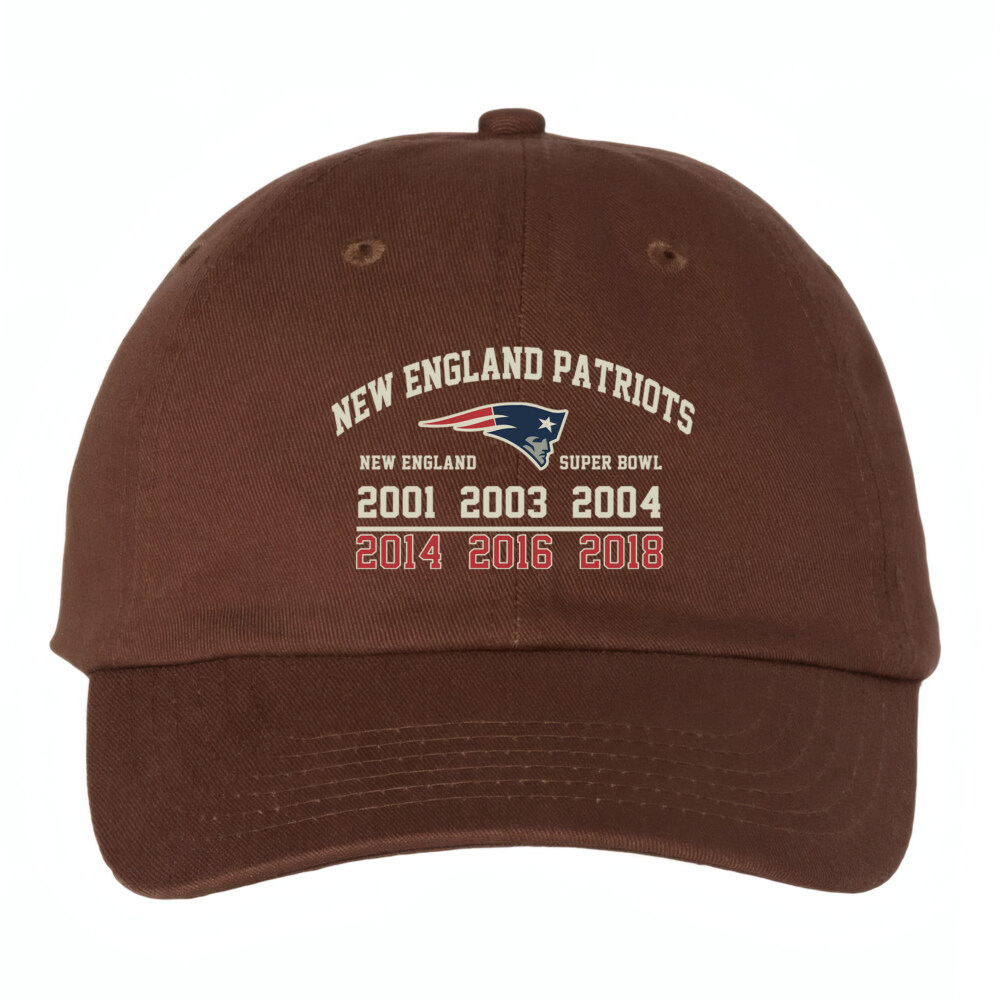 New England Patriots - Bio-Washed Classic Dad Hat - Super Bowl
