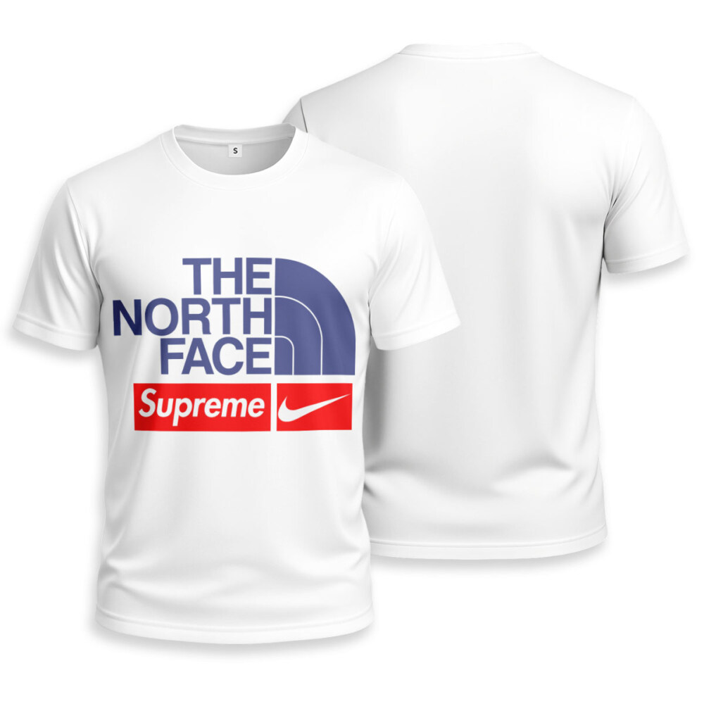NIKE, SUPREME, The North Face Unisex T-shirt - Regular Fit