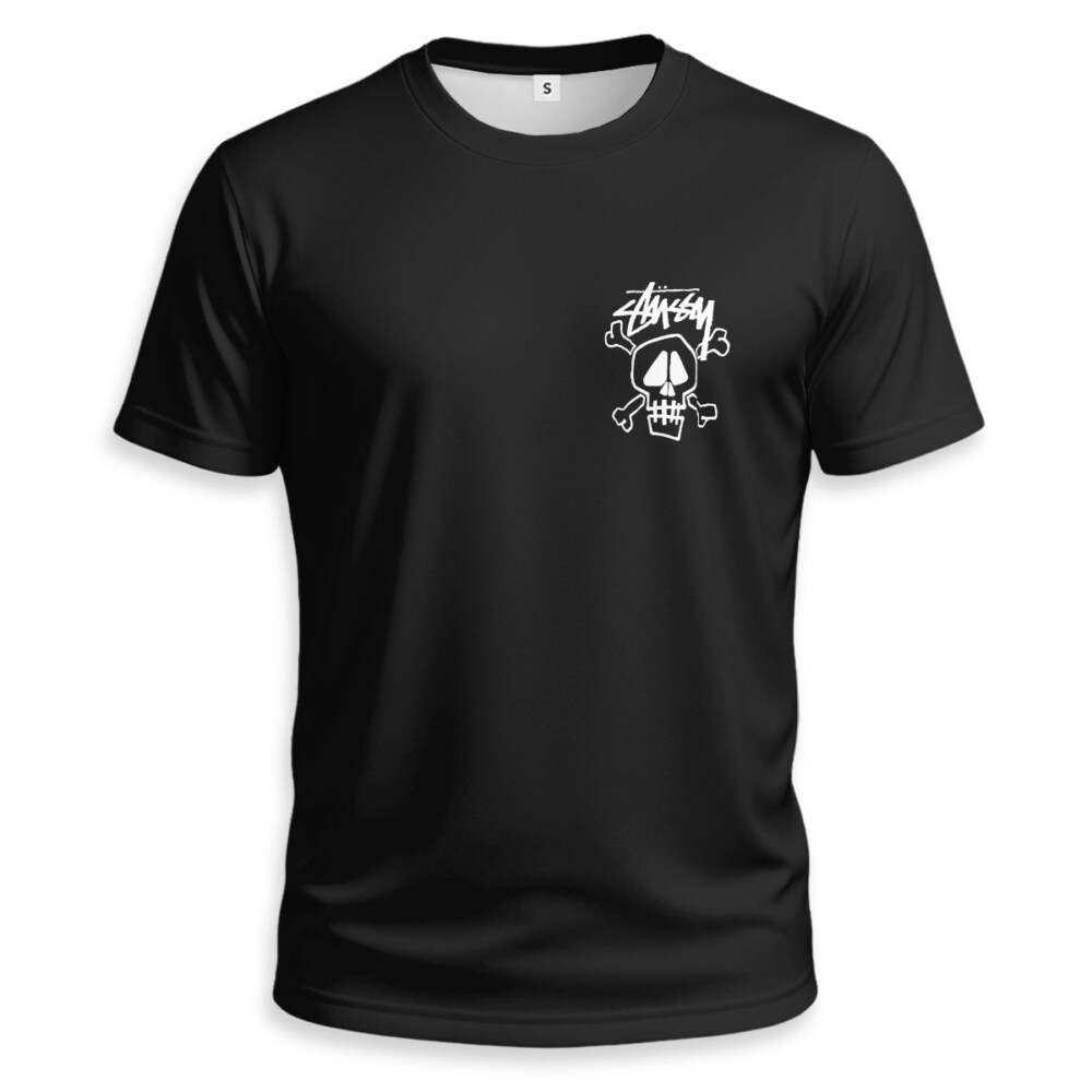 STUSSY Skull Unisex T-shirt - Regular Fit