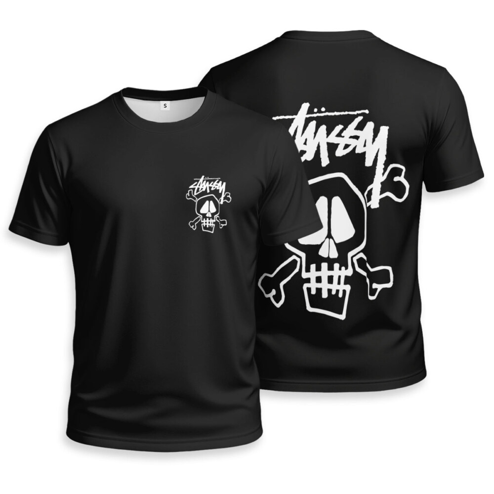STUSSY Skull Unisex T-shirt - Regular Fit