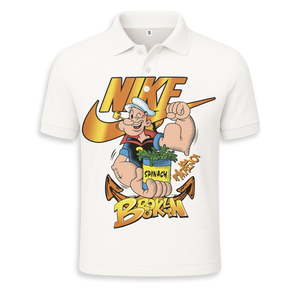 NIKE, Popeye - Unisex Polo Shirt - Regular Fit