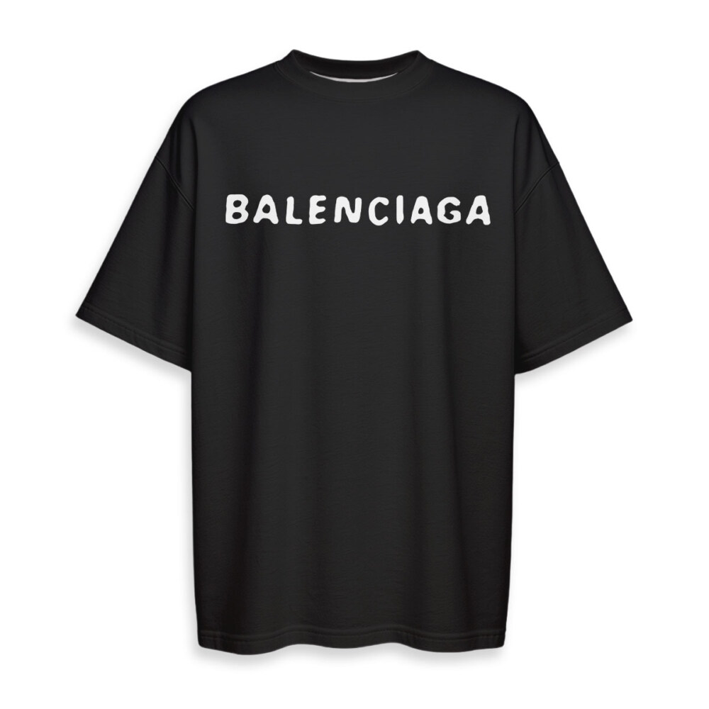 The Simpsons, BALENCIAGA - Boxy Drop-Shoulder Tee - Streetwear Fashion