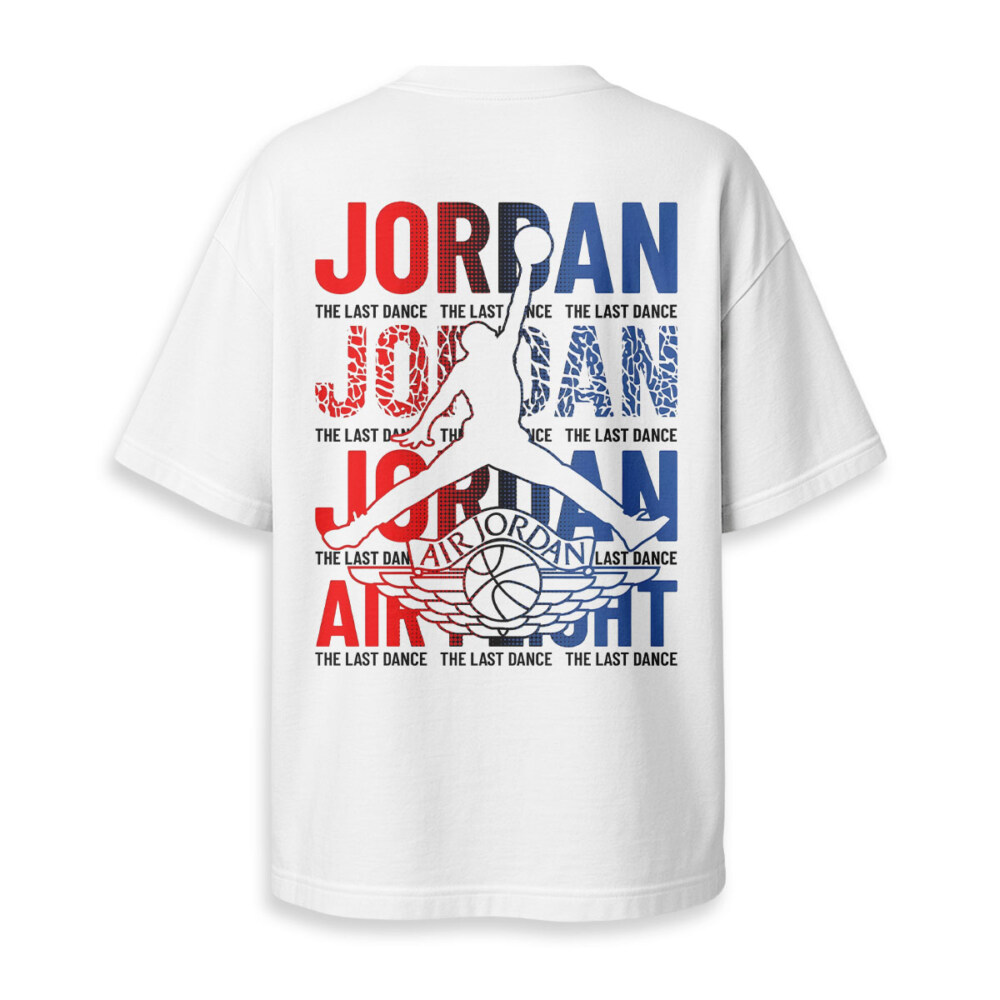 JORDAN - Boxy Drop-Shoulder Tee - Streetwear Style