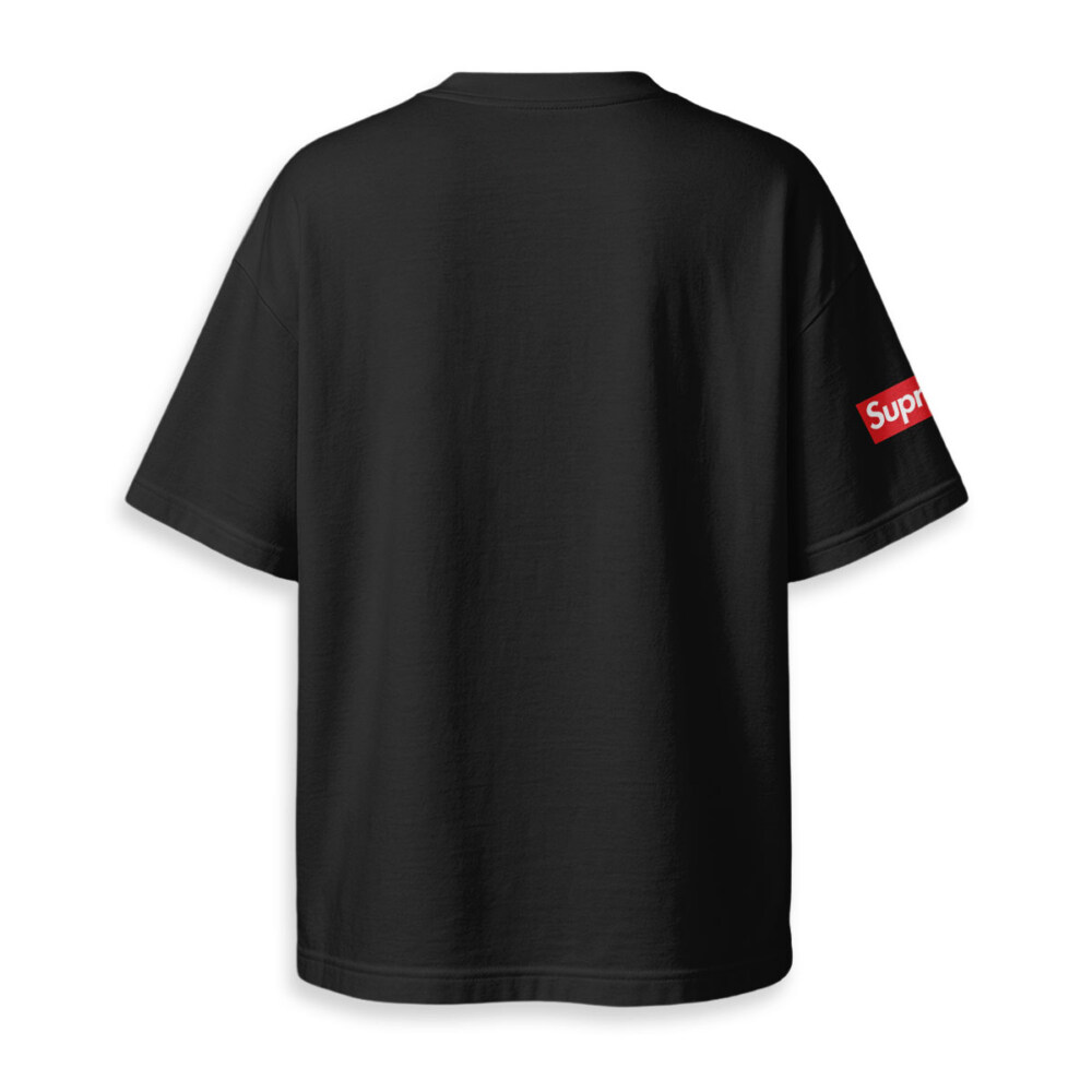 Bart Simpson x Supreme x Bape - Boxy Drop-Shoulder Tee - Streetwear Fashion