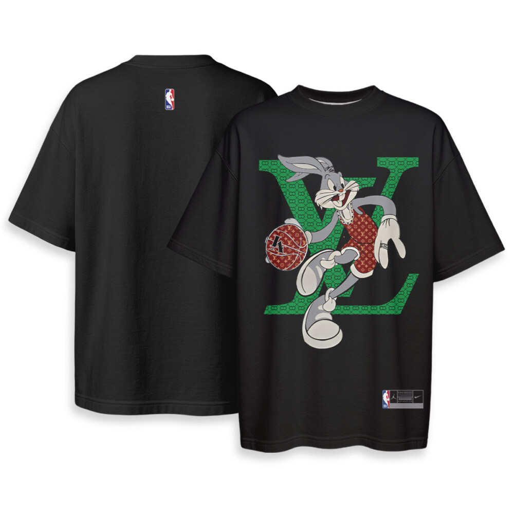 LOUIS VUITTON Basketball - Boxy Drop-Shoulder Tee - Streetwear Fashion