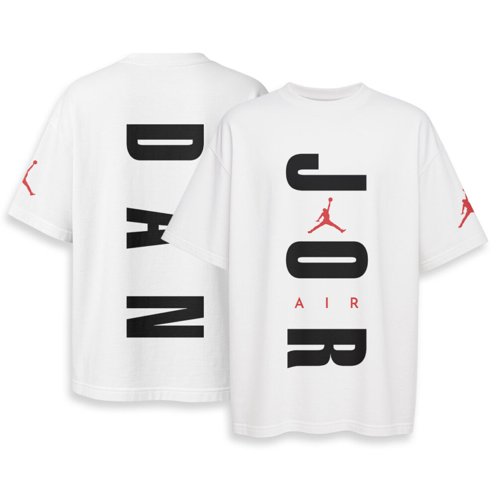 JORDAN - Boxy Drop-Shoulder Tee - Streetwear Fashion