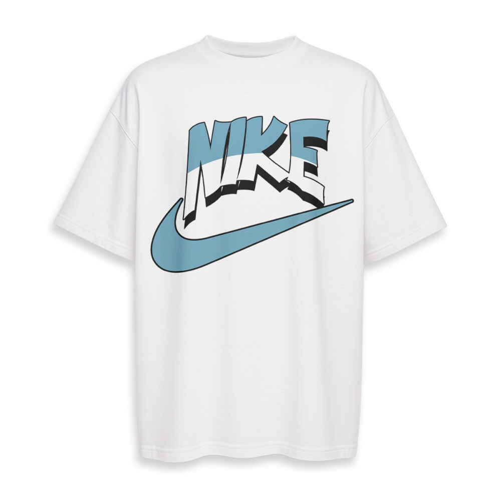 NIKE, Lucas Duck - Boxy Drop-Shoulder Tee - Streetwear Style