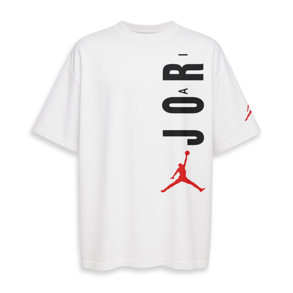 JORDAN - Boxy Drop-Shoulder Tee - Streetwear Style