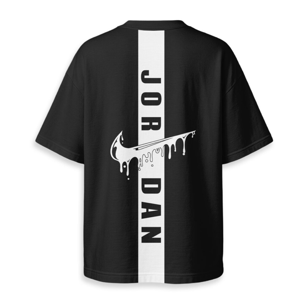 JORDAN - Boxy Drop-Shoulder Tee - Streetwear Fashion