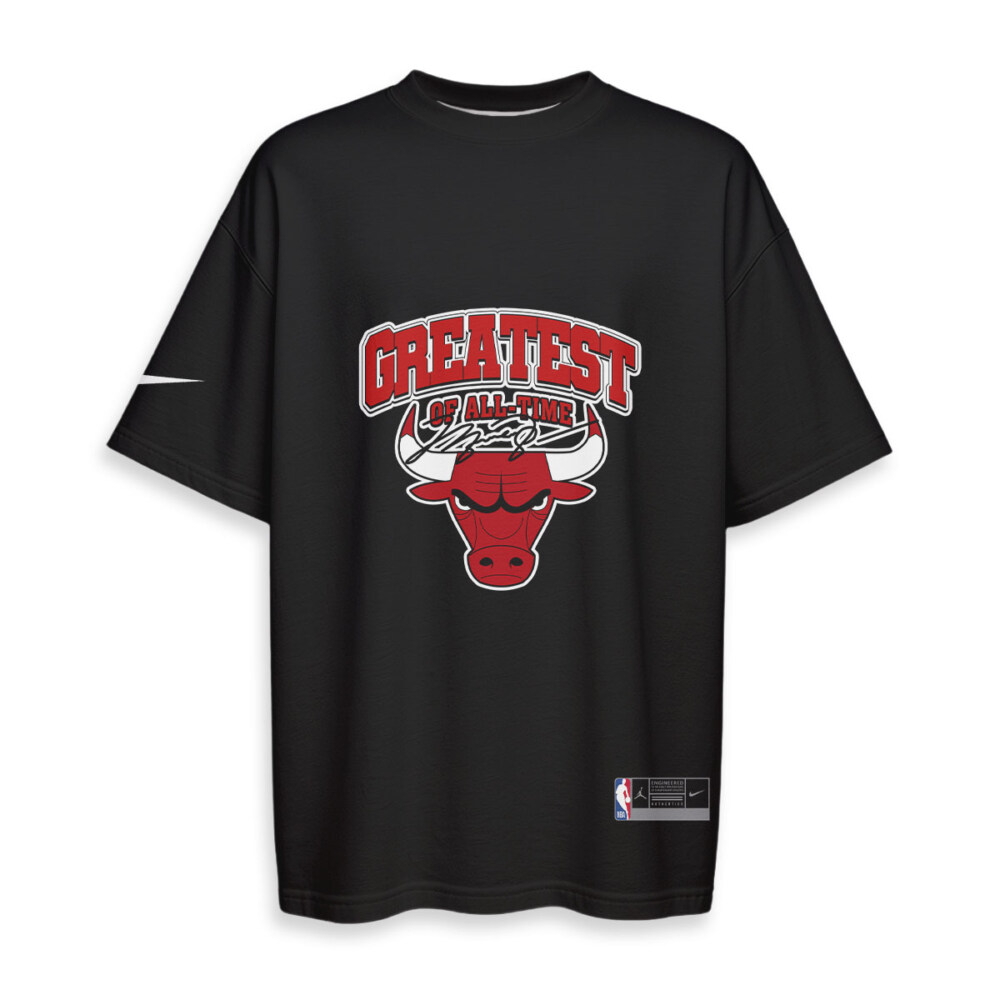 Michael Jordan - Boxy Drop-Shoulder Tee - Streetwear Fashion