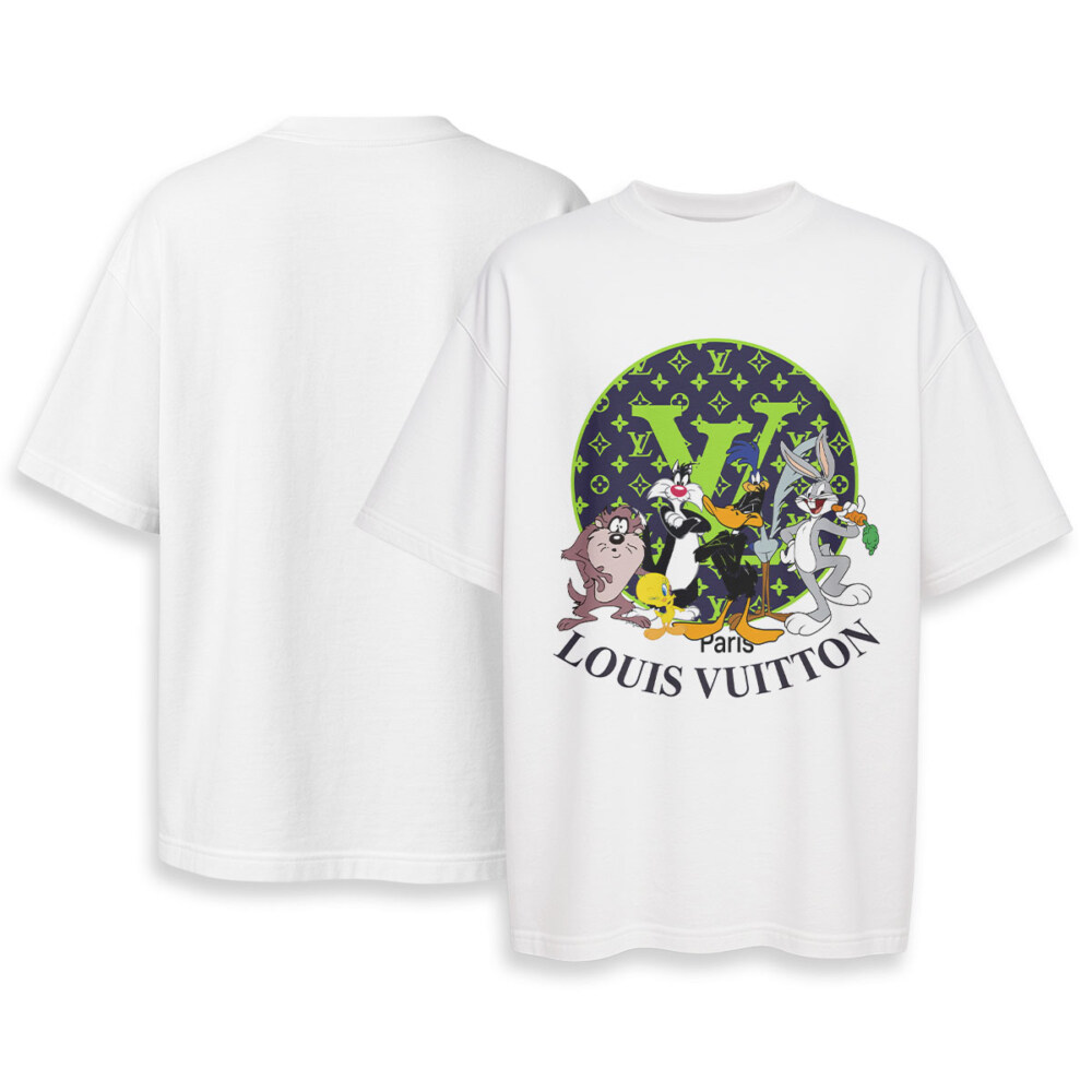 LOUIS VUITTON - Boxy Drop-Shoulder Tee - Streetwear Fashion