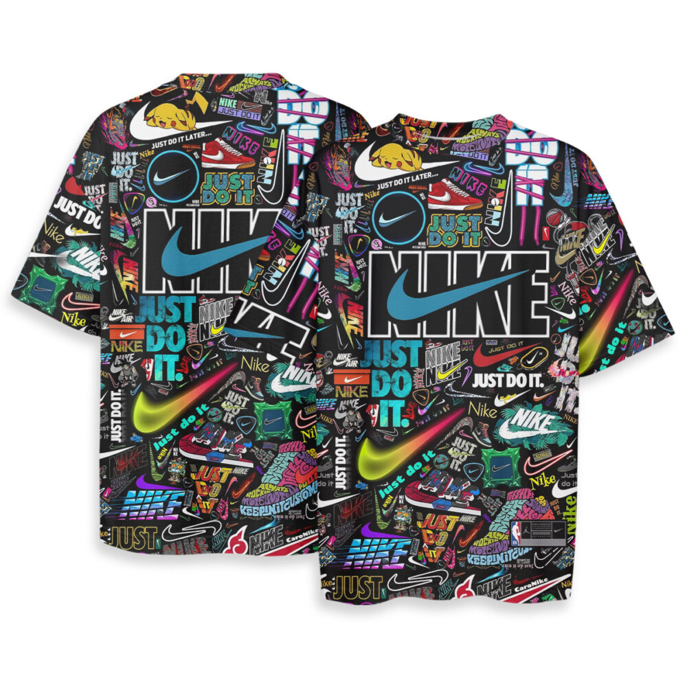 NIKE - Boxy Drop-Shoulder Tee - Streetwear Fashion