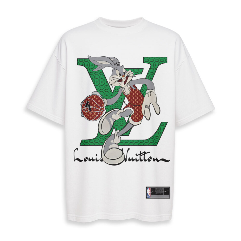LOUIS VUITTON Basketball - Boxy Drop-Shoulder Tee - Streetwear Fashion