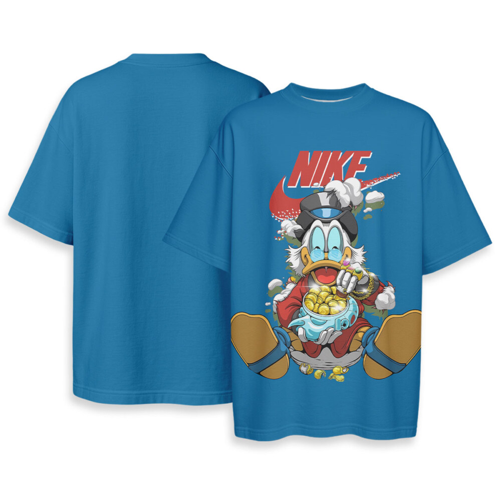 NIKE x Donald Duck - Boxy Drop-Shoulder Tee - Streetwear Fashion