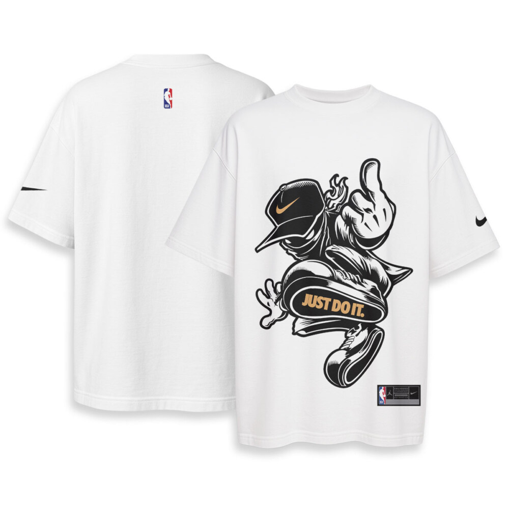 NIKE - Boxy Drop-Shoulder Tee - Streetwear Fashion