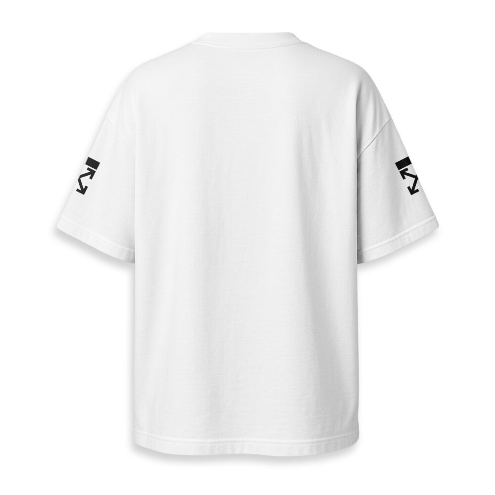 OFF WHITE, Kaws - Boxy Drop-Shoulder Tee - Streetwear Fashion