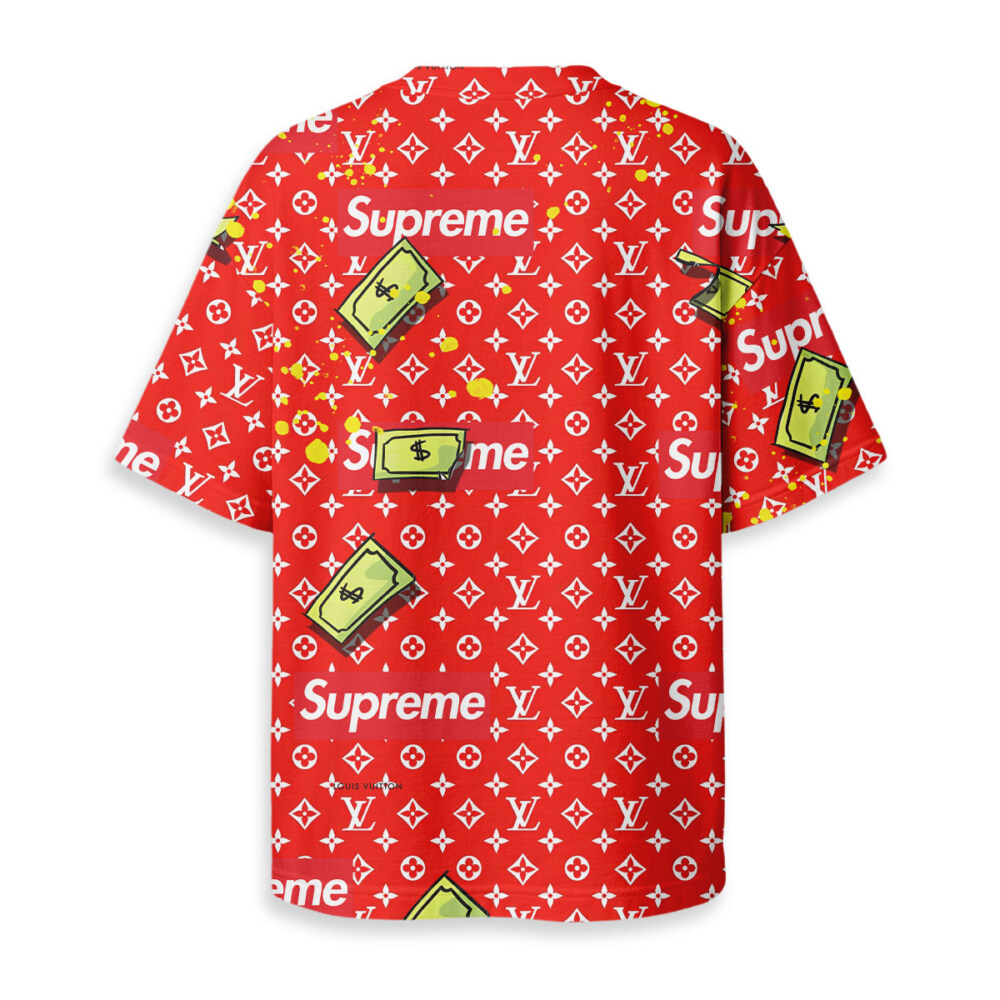 Donald Duck, LOUIS VUITTON - Boxy Drop-Shoulder Tee - Streetwear Fashion