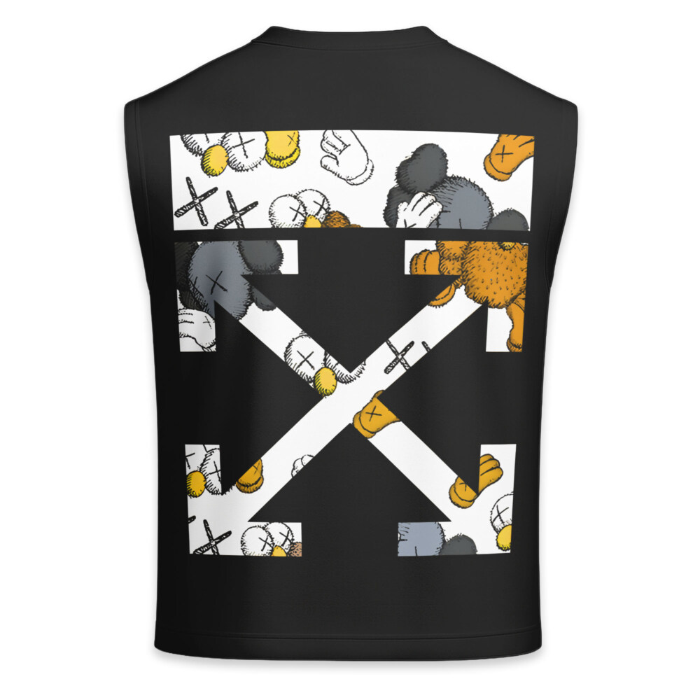 Off White x Supreme x Kaws - Men's Premium Tank - Regular Fit