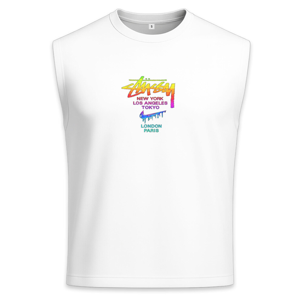 STUSSY, NIKE - Men's Premium Tank - Regular Fit