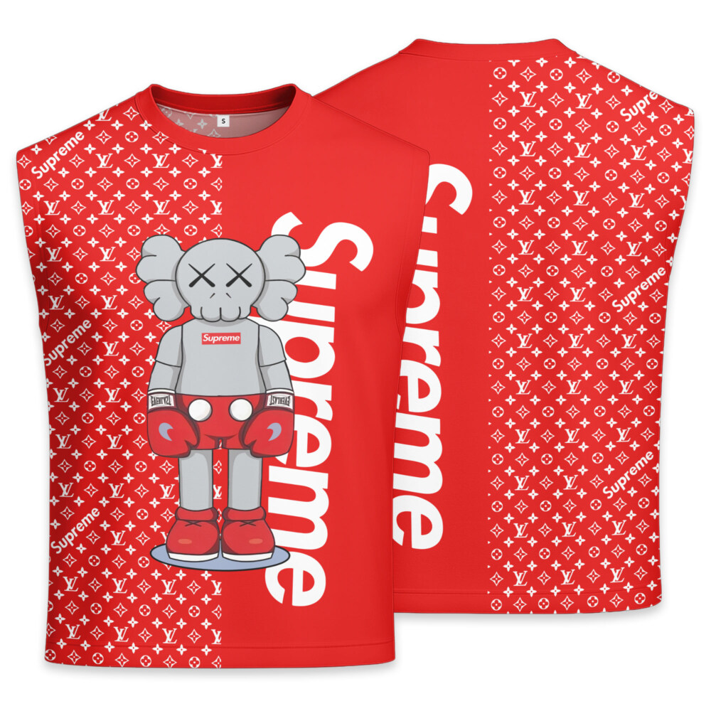 LOUIS VUITTON, SUPREME, Kaws - Men's Premium Tank - Regular Fit