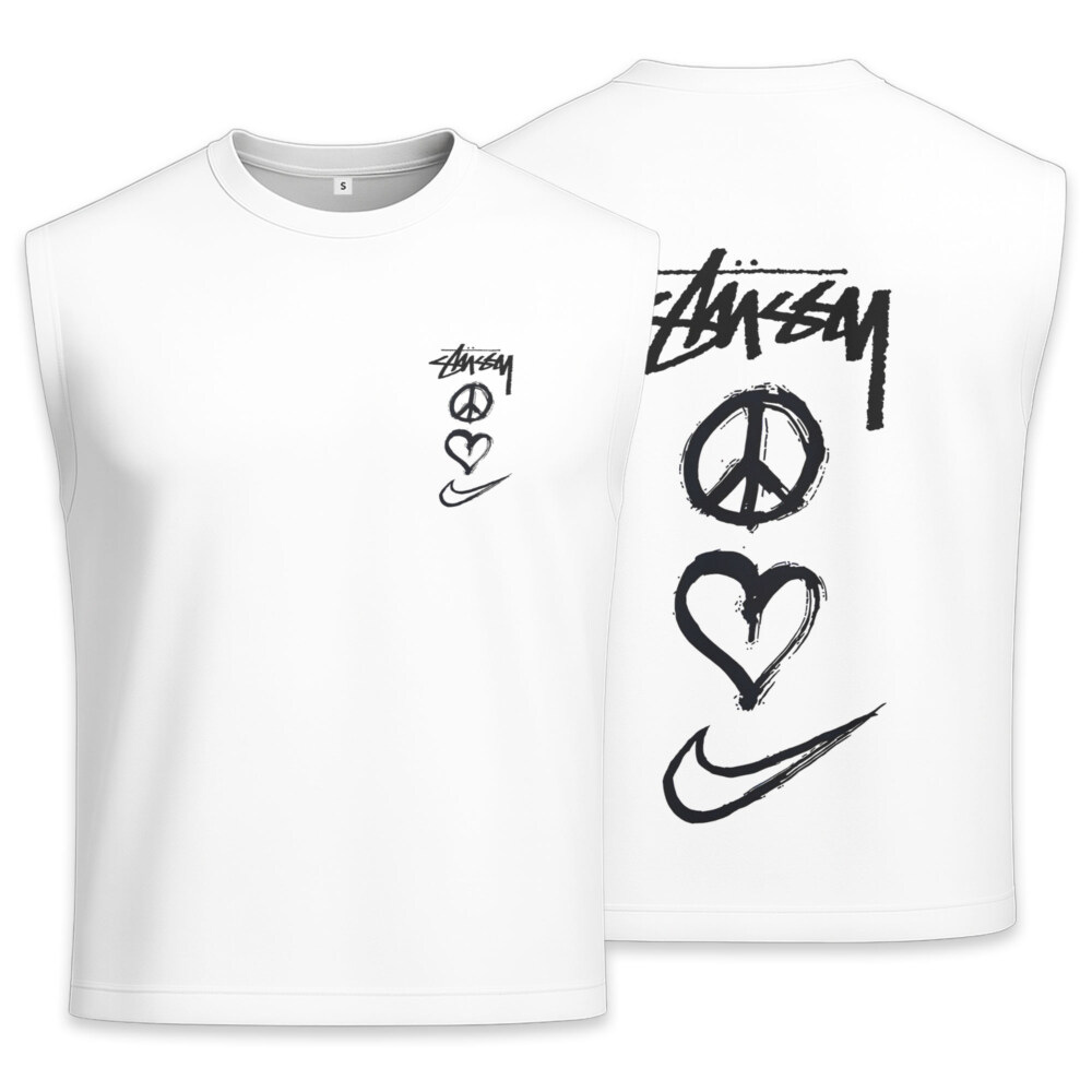STUSSY, NIKE - Men's Premium Tank - Regular Fit